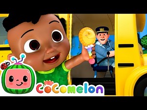 Wheels on the Yellow Bus! | CoComelon | 🚌Wheels on the BUS Songs! | 🚌Nursery Rhymes for Kids