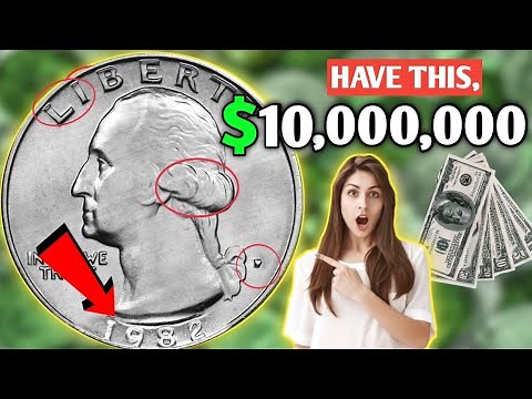 1982 P Washington Quarter Coin Value | How Much is a 1982 P Washington Quarter Worth Money Today