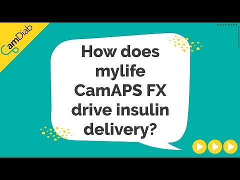 How does mylife CamAPS FX drive insulin delivery? - mylife YpsoPump