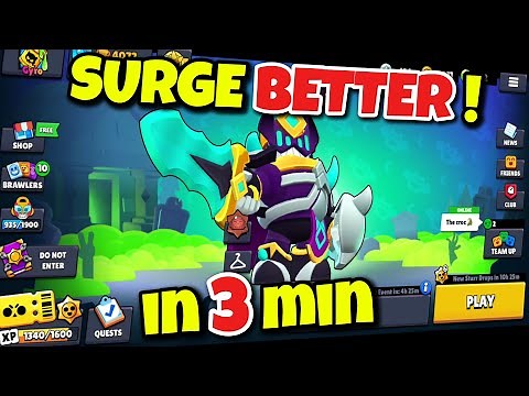 SURGE Brawlstars Guide - How to Surge better in 3 minutes!