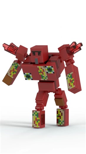 LEGO minecraft | ruby golem