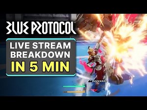 BLUE PROTOCOL - Classes & Latest Updates in 5 min