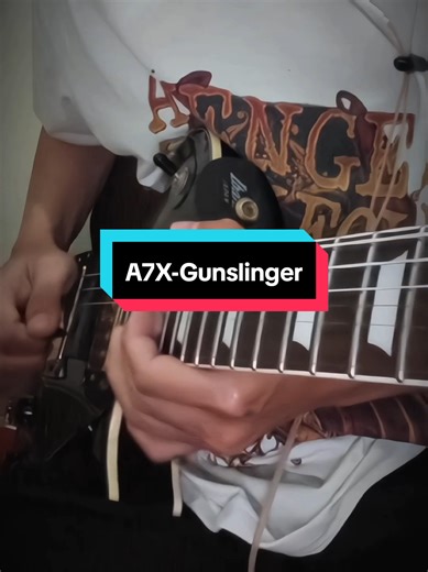 A7X - Gunslinger solo guitar cover #avengedsevenfold #a7x #gunslinger