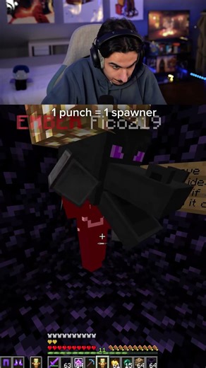 1 Punch = 1 Spawner