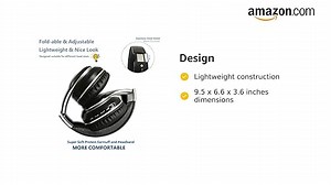 Watch Lavifree Bluetooth LED Wireless Headphones on Amazon Live