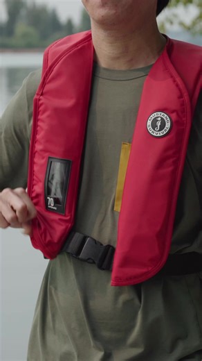 Engineered in the Pacific Northwest, our revolutionary Membrane Inflatable Technology (MIT) makes these PFDs exceptionally lightweight with a flexible, low-profile fit – a simple, comfortable, and reliable safety solution for all those who live beyond land. | Mustang Survival