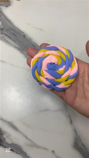 Tiny Candy Charm from Polymer Clay 🎀 Satisfying Mini Craft