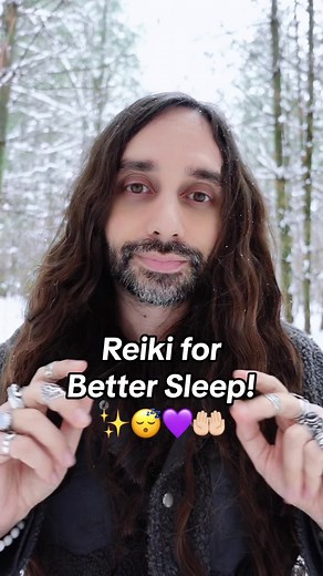 Reiki Energy Healing for Better Sleep | Relaxing ASMR Video