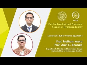 Lec 35: Butler-Volmer equation-I