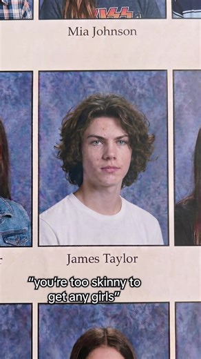 Am I? #highschool #glowup #transformation #yearbook