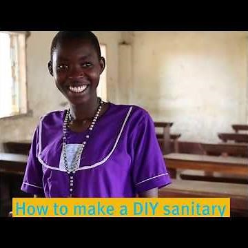 How to make your own sanitary pad | WaterAid