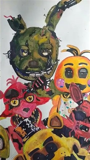 draw springtrap #drawing #fanart #art #fnaf #fivenightsatfreddys #fnafedit #fnafmovie #show #vietnam