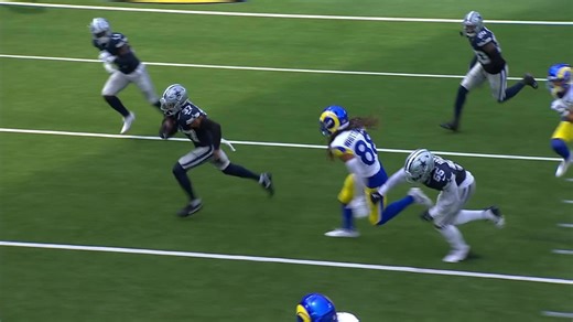 Eric Scott Jr.'s 24-yard INT vs. Stetson Bennett halts Rams' promising drive