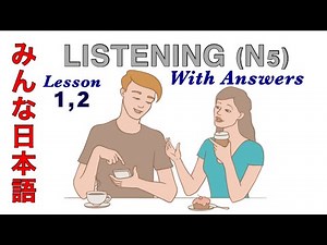 minnano nihongo Listening- lesson-1-2, #japaneselanguage #japaneselanguageinnepali