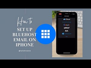 How to Set Up Bluehost Email on iPhone | Step-by-Step Guide (2025)