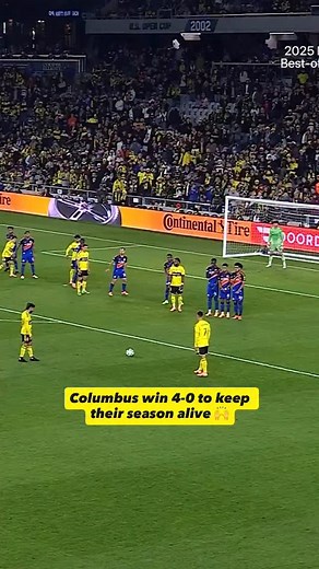 384K views · 1.3K reactions | Columbus Crew rolled 10-man FC Cincinnati to set up Game 3 in the Hell is Real Derby  | Bleacher Report Football | Facebook