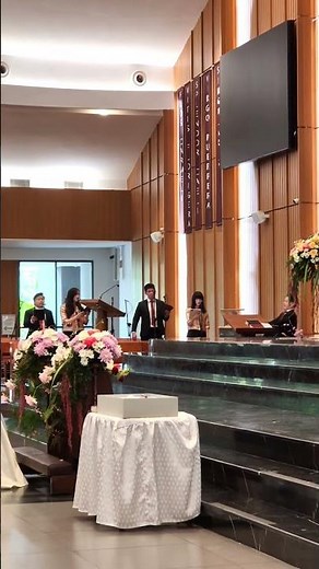 Reffrain Jadikan Hatiku Istana CintaMu at Gereja Maria Kusuma Karmel