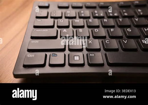 Man Pressing Ctrl A C V on Keyboard for Select All Copy Paste Workflow on Computer Stock Video Footage - Alamy