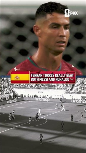 Ferran Torres was really the kryptonite for these two legends this summer 👀