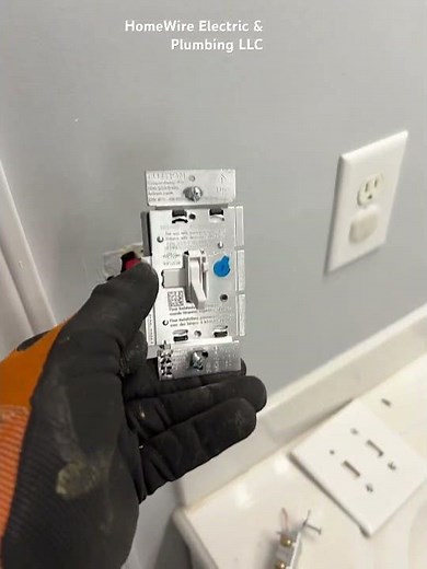 Replace a simple switch to a dimmer switch #electrical