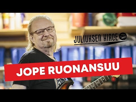 Jope Ruonansuu | JULIUKSEN HIACE