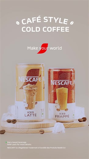 2.2K views | Cafe style cold coffee on the go | NESCAFÉ | Facebook