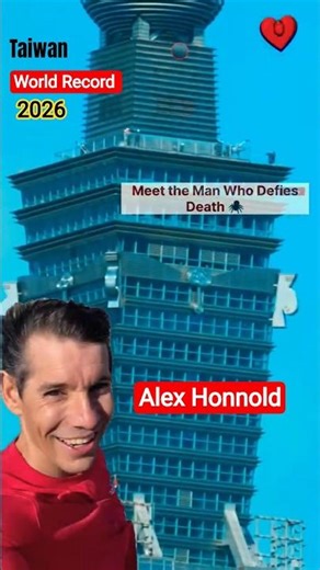 Alex Honnold Climbs Taipei 101 Rope-Free 😱 | 2026 Most Dangerous Skyscraper Climb #taiwan #Alex