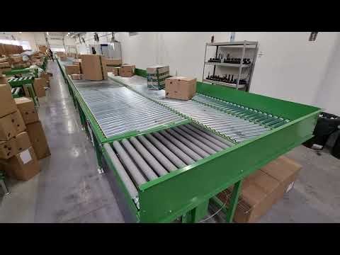 LOGSYS _ Expediční dopravníkový systém | Manuální třídění a nekonečná smyčka