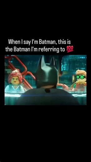 Jeff Miller on Instagram: "You know what's wild about this movie? It's made of plastic toys and it's one of the most honest Batman stories ever made. Every serious Batman film tries to make him this tortured, complex antihero. Dark knight, brooding loner, "I am vengeance" energy. And here comes a LEGO movie that just says "yeah, he's actually just emotionally stunted and using crime-fighting as therapy." The dude throws twenty batarangs at a button, misses every single one, and when one accident