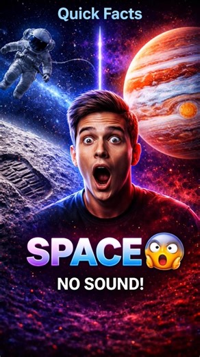 3 Space Facts That Will Shock You 😱 | Last One is Silent! #Shorts