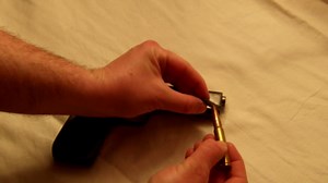 Early 20th century pocket pistol shoots and comes apart