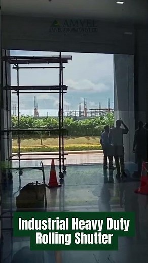 Industrial Heavy-Duty Rolling Shutters | Amvel Automation