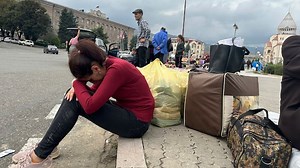 More than 100,000 ethnic Armenians have fled Nagorno-Karabakh