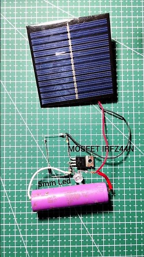 DIY Smart Solar Lighting System #circuit #physicsexperiment #diyelectronics #shorts