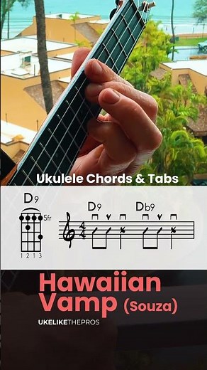 Jazzy Hawaiian Ukulele Vamp! (Joe Souza Style) 🏝️🎸