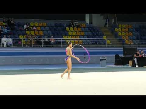 Sedra Hoop show October 2025 - rhythm Gymnastics National Cup
