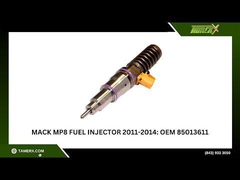 Mack MP8 Fuel Injector 2011-2014: OEM 85013611