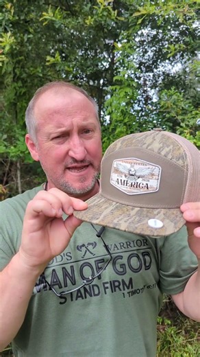 @Trenzshirts American 250 Years patch Camo Trucker style hat | Men's snap back straight bill hat