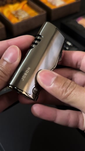 JOBON Triple Torch Jet Metal Lighter Get yours here: facebook.com/metaljetflame