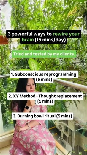 3 powerful ways to rewire your brain (15 mins/day) #hooponopono #mindset #healing