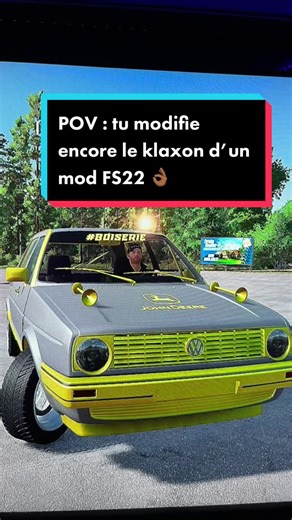 Modification du klaxon d'un mod FS22