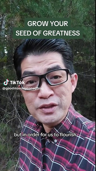 Grow in your greatness. #josephtan #goodmondayconsulting #goodmondaycoach #greatness #seed #growth #motivation #fyp