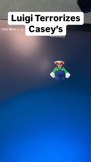 Bobouss Buster on Instagram: "It’s SO funny when he starts speaking gibberish #luigi #mario #nintendo"