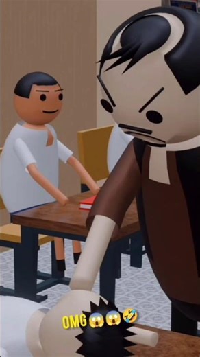 OMG 😱😱 Principal angry mood #mjo #shorts #viral #trending #comedy #animation