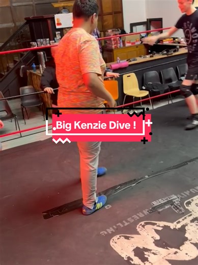 Big Kenzie Boy Dive: Exciting Wrestling Moves