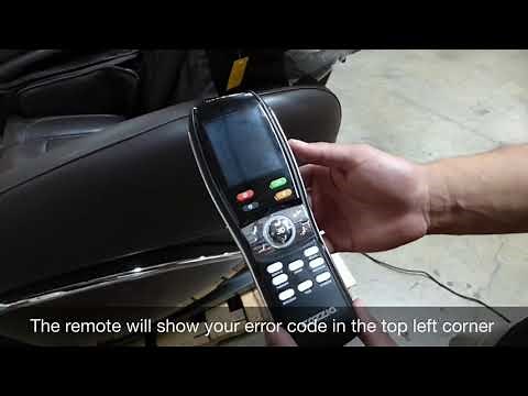 Cozzia Massage Chair Troubleshooting Guide