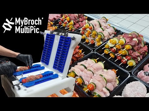 Machine à brochette pour les bouchers - MyBroch' Multipic