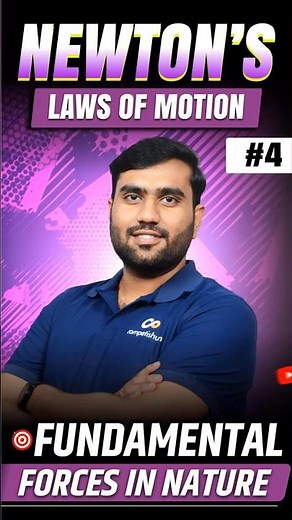 4 Fundamental Forces of Nature | Physics in 60s ⚛️⚙️