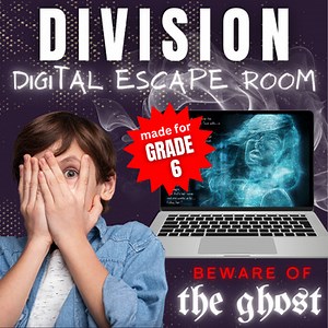 Halloween Escape Room | Grade 6 Digital Math Game | Division