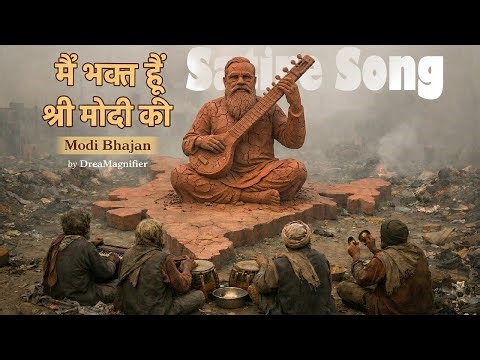 Modi Bhajan - Mai Bhakt Hu Shri Modi ki | Satire Modi Bhakti Song | DreaMagnifier Original